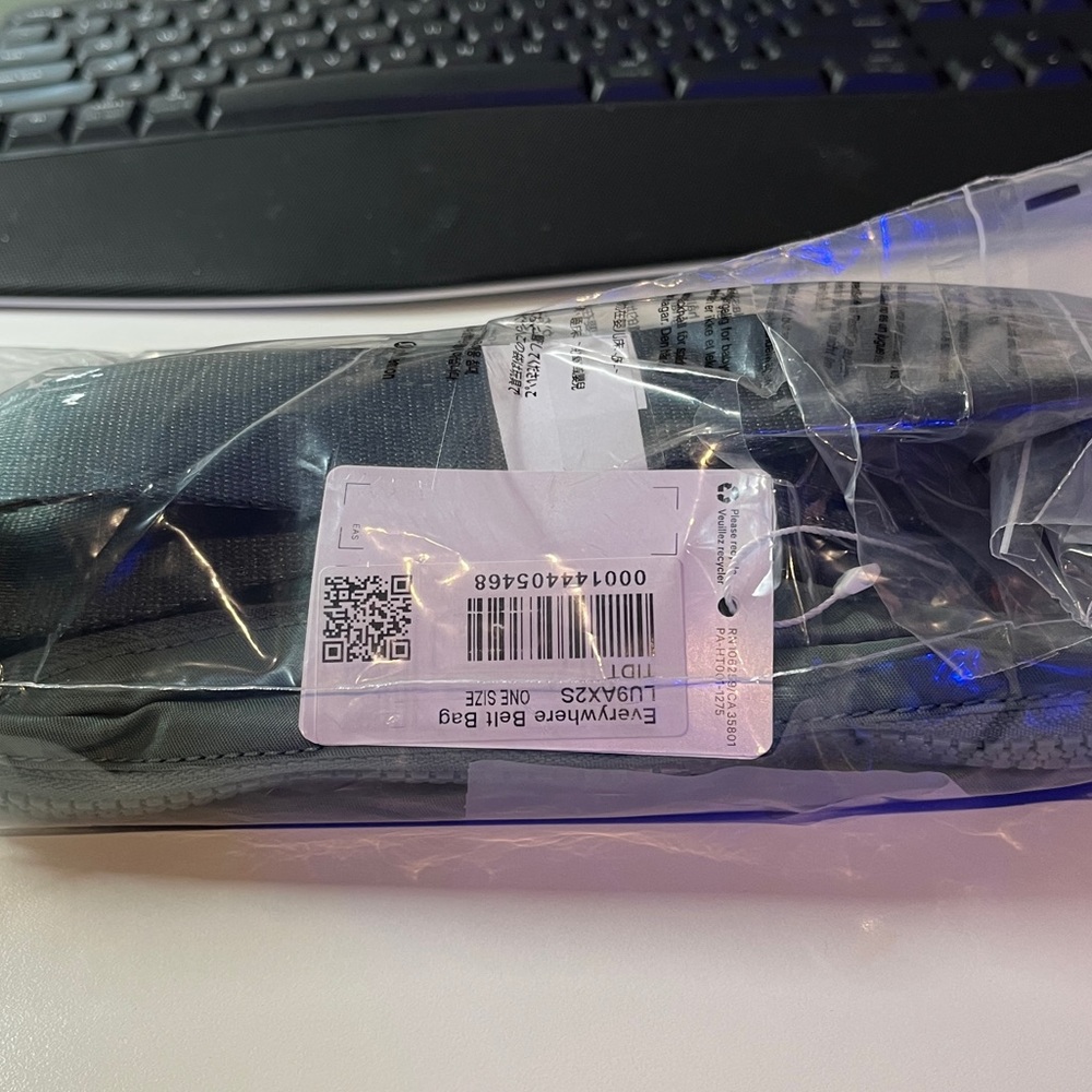 NWT Lululemon everywhere belt bag 1 L Tidewater Teal - Picture 5 of 9